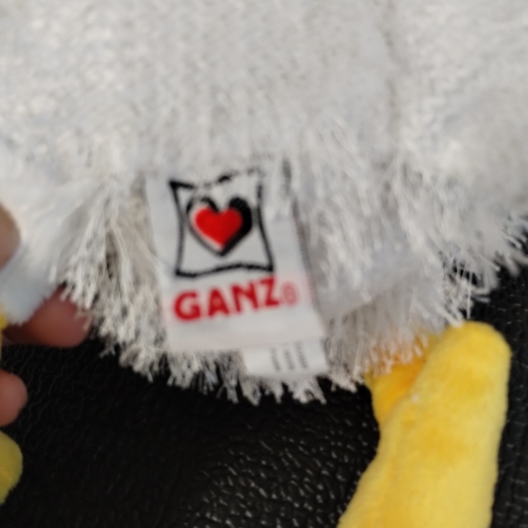 ✓Ganz Fuzzy White Chicken 12" Stuffed Animal - Picture 5 of 12